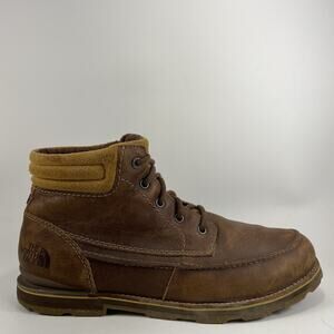 The North Face Bridgeton Chukka Boots Mens Size 12 Brown Leather Ankle Top